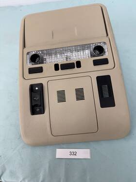 Lr019337 Land Rover Range Hse L322 03-12 Oem Front Dome Assembly Light W. Controls
