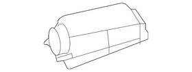 Lr048349 Land-rover Genuine Puddle Lamp