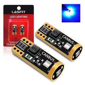 Lx001-t10 Lasfit Lx001-t10/194b 194 Led Bulb Blue 168 T10 192 2825 W5w 194/192/168