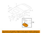 96981055 Light-dome Gm Oem-dome Lamp Assembly