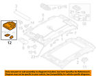 92800b8200vyn Light-map 2013 Lamp Fe-map Hyundai Santa Oem Assembly