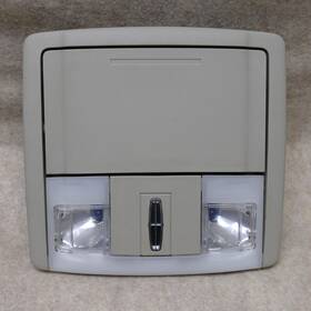 9a13-78519a58-ba31tb Lincoln 2009-2013 Mkx Front Overhead Dome Map Light Lamps With Bin Graystone 76014