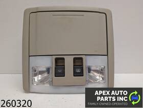 Lincoln Ae9374519a58 Oem 2012 Mkt 3.5l Overhead Console Dome Light Lamp Assembly With Sunroof
