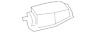 Lr062159 Land Rover Genuine Puddle Lamp