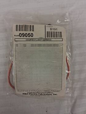 09050 M&h Electric Fabricators Inc 1963-1964 Chevrolet Impala Coupe Dual Overhead Courtesy Light Harness
