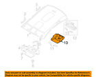 969807y001 Maxima-map Nissan 04-05 Assembly Light-map Oem Lamp