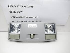 C2355131075 Mazda 2006-2010 5 Front Center Overhead Dome Reading Light Oem