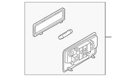 Mazda L207-51-310-02 Genuine Cargo Lamp