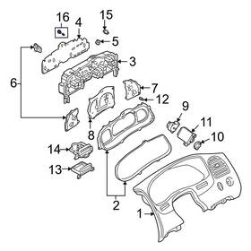 Zzl055261c Mazda Oe For B3000 1998-2004 Instrument Panel Light Bulb