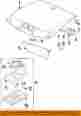 Mb596497 Mopar Dodge Chrysler Oem 91-96 Stealth Interior-roof-lens