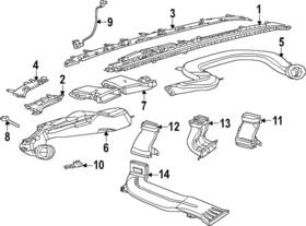 000-820-92-09 Mercedes-benz Genuine Interior Lamp