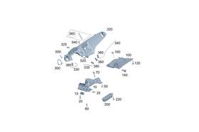 Mercedes-benz 000-825-25-02 Genuine Mercedes-benz Light Guide