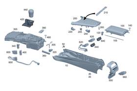000-906-06-11 Mercedes-benz Genuine Ambient Lamp