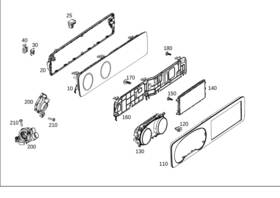 000-906-45-10 Mercedes-benz Genuine Interior Lamp