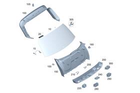 000-906-49-05 Mercedes-benz Genuine Interior Lamp