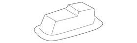 000-906-97-04-8q96 Mercedes-benz Genuine Courtesy Lamp