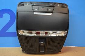 0009000713 Mercedes-benz 2018 W213 E63 S Amg Overhead Dome Map Light Switch Panel Blk