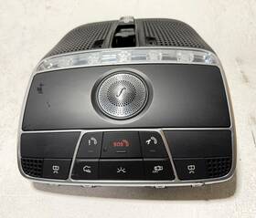 00090053209051 Mercedes-benz 2014-2017 S 550 Front Dome Light Roof Console Sunroof Switch Oem