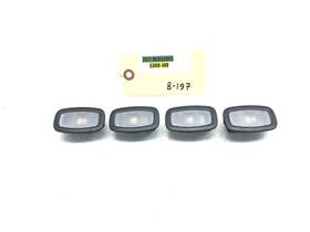 0009064404 Mercedes-benz 2017-2023 E300 W213 E-class Glove Box Courtesy Light Lamp Set X4 Oem