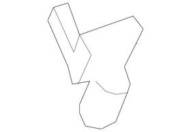 099-906-34-03 Mercedes-benz Genuine Courtesy Light