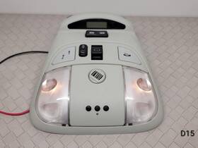 1635405211 Mercedes-benz 02-05 W163 Ml320 Ml350 Ml500 Sunroof Switch Dome Light Lamp Oem Gray #2