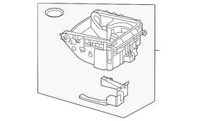 167-810-99-03 Mercedes-benz Genuine Console Cup Holder