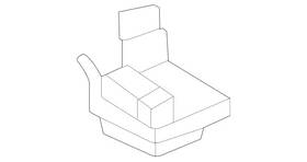 167-906-93-02 Mercedes-benz Genuine Projector