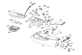 177-906-27-06-65 Mercedes-benz Genuine Interior Lamp 177-906-27-06-65 Mercedes-benz Genuine Interior Lamp