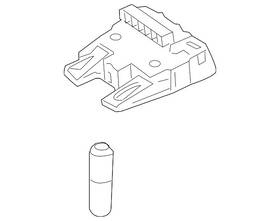 216-870-57-26-9g95 Mercedes-benz Genuine Interior Light