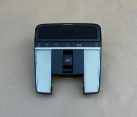 2164420623 Mercedes-benz 10-14 W221 S550 Cl550 Overhead Dome Light Sunroof Switch Black Oem