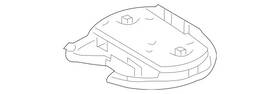 230-820-18-01-9051 Mercedes-benz Genuine Overhead Control Panel