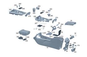 247-825-33-00 Mercedes-benz Genuine Light Guide