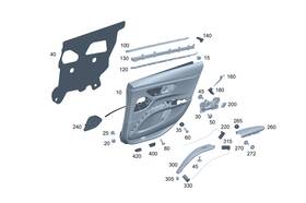 297-820-11-01 Mercedes-benz Genuine Light Guide
