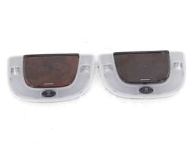 Mercedes-benz A 220 820 25 01 Rear Left Right Vanity Dome Light Mirror Wood For 00-06 W220 S500 S430