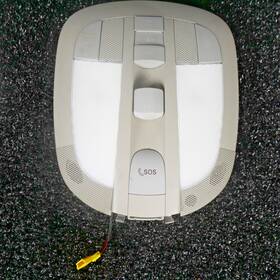 A1648703026 Mercedes-benz A1648201385 Gl Ml R Class Overhead Map Lamp Dome Sunroof Gray 06 12 Oem A1648703026 Mercedes-benz A1648201385 Gl Ml R Class Overhead Map Lamp Dome Sunroof Gray 06 12 Oem