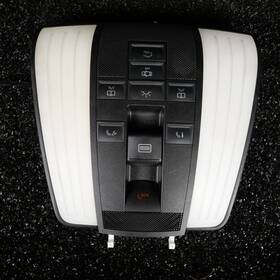 A2129006416 Mercedes- Benz E350 Overhead Map Lamp Dome Light Sunroof Black 10 16 9051