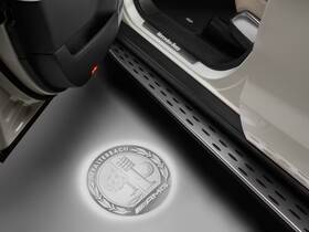 Mercedes-benz A2138205704 Genuine Mercedes-benz Amg Led Logo Projector Door Lights Kit Oem New
