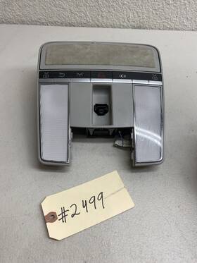 A2168204685 Mercedes-benz Cl600 Cl550 S600 Suede Overhead Roof Console Dome Light Lamp Oem Brokn