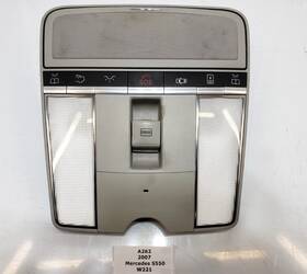 A2218703686 Mercedes-benz 07-08 Oem W221 S550 Overhead Dome Light Sunroof Control Switch Note