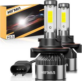 251014 Mifmia / Bulbs High And Low Beam 6500k Cool White 900% Brighter