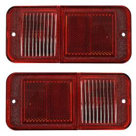 Mill Supply G399sk Side Marker Light Red Kit - 5-7/8 Inch X 2-3/4 Ucb