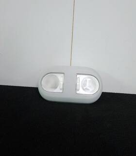 8021a020hr Mitsubishi 2007 Galant Overhead Dome Light Lamp Grey Oem 829372