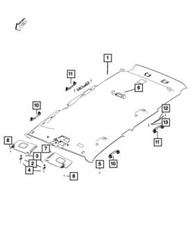 06509684aa Mopar Genuine Blind Bulb Rivet 6509684aa