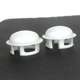 068395784aa Mopar 2001-2022 Chrysler Dodge Jeep Under Dash Footwell Courtesy Lamp Lens Pair Oem