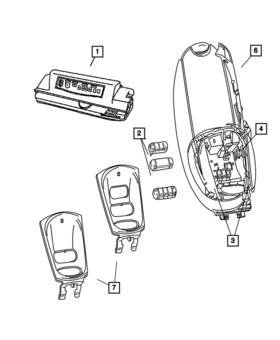 1ap941d1aa Mopar Genuine Overhead Console Bezel