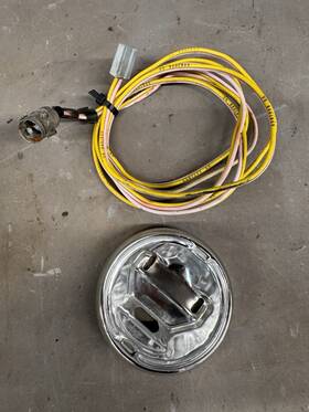 2587998 Mopar 1967-1974 Dodge Charger Challenger Barracuda Dome Courtesy Light Roof Wiring Oem