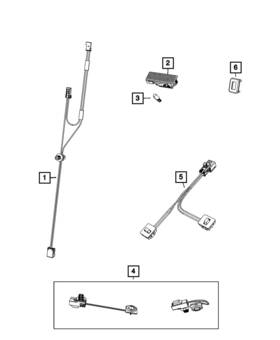 68158162aa Mopar Genuine Ambient Light - Wiring