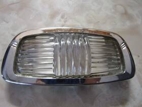 981369 Mopar Dome Lamp Glass Lens And Bezel 1942 1946 1947 1948 1949 1950 1951 1952 Plymouth