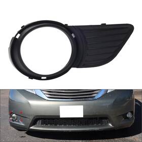 Motorshop168 336854355677 1x Front Right Fog Light Lamp Bezel Cover Black For Toyota Sienna 2011-2017