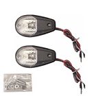 Mount Carbon Light Flush Clear Turn Pair Signal Motorcycle Blinker Lens